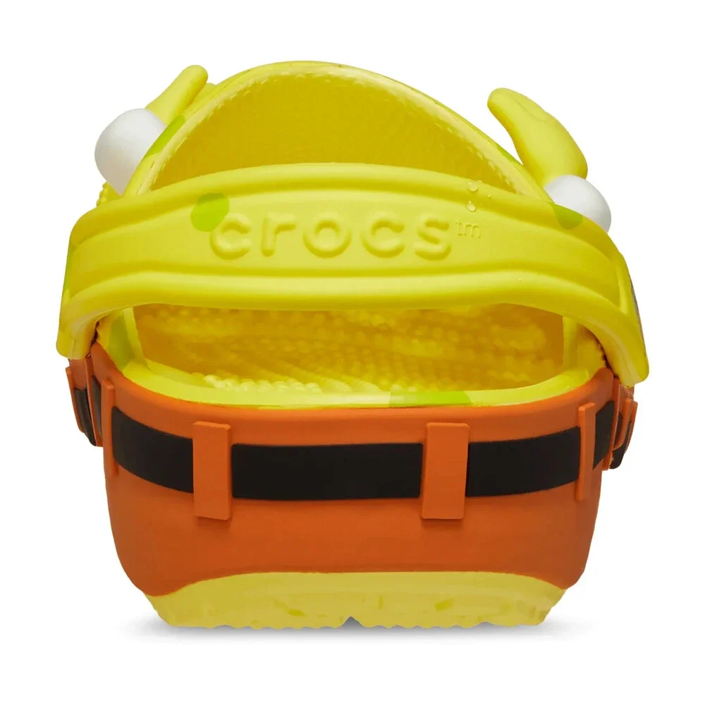 Crocs Spongebob Classic 209824-7HD Clogs Men's US 8 Yellow Casual Shoes JAX2119